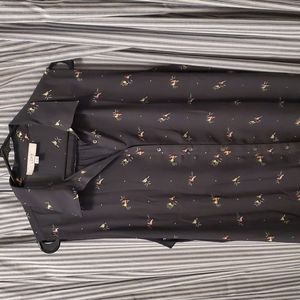 XL LOFT Gray Sleeveless blouse